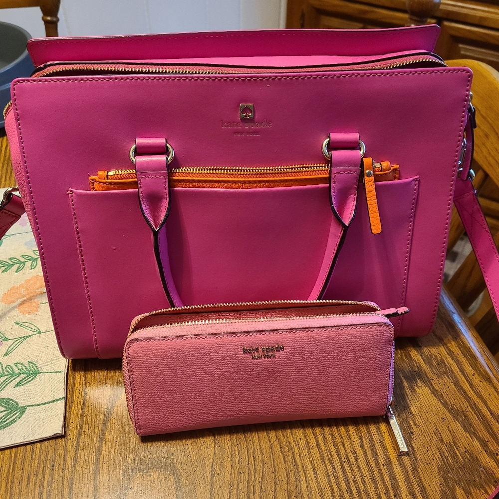 Kate Spade Handbag and Kate Spade Wallet